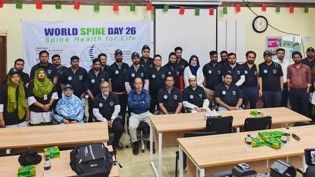 নিয়মিত ব্যায়াম, সুষম খাদ্যাভ্যাস ও ওজন নিয়ন্ত্রণে সুস্থ থাকবে মেরুদণ্ড