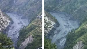 নেপালে ফের ভয়াবহ আকস্মিক বন্যা, ভেসে গেল ঘরবাড়ি-সেতু ছবিতে নেপালে ফের ভয়াবহ আকস্মিক বন্যা, ভেসে গেল ঘরবাড়ি-সেতু সংক্রান্ত দৃশ্য