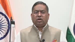 বাংলাদেশের সঙ্গে ইতিবাচক ও ভবিষ্যতমুখী সম্পর্ক চায় ভারত: রণধীর জয়সওয়াল ছবিতে বাংলাদেশের সঙ্গে ইতিবাচক ও ভবিষ্যতমুখী সম্পর্ক চায় ভারত: রণধীর জয়সওয়াল সংক্রান্ত দৃশ্য