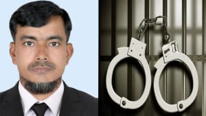 ব্যাংকের টাকা চুরির মামলায় গণঅধিকার পরিষদ নেতা গ্রেফতার ছবিতে ব্যাংকের টাকা চুরির মামলায় গণঅধিকার পরিষদ নেতা গ্রেফতার সংক্রান্ত দৃশ্য