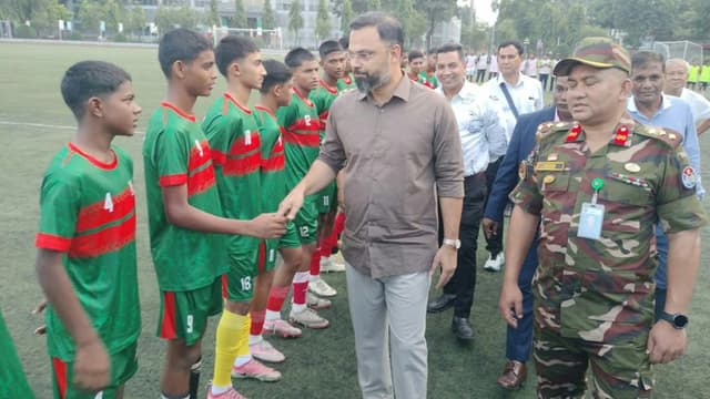 বিকেএসপিতে সুযোগ না পাওয়া প্রতিভাবান খেলোয়াড়দের জন্যও বিশেষ ব্যবস্থার আশ্বাস বিকেএসপিতে সুযোগ না পাওয়া প্রতিভাবান খেলোয়াড়দের জন্যও বিশেষ ব্যবস্থার আশ্বাস