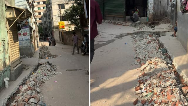 রাজধানীতে অবৈধ গ্যাস সংযোগ দিতে সড়ক খনন, আটক ২ রাজধানীতে অবৈধ গ্যাস সংযোগ দিতে সড়ক খনন, আটক ২