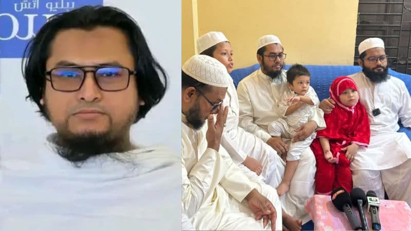 মুফতি নাসরুল্লাহর পরিবারের খোঁজ নিলেন এনসিপি নেতারা মুফতি নাসরুল্লাহর পরিবারের খোঁজ নিলেন এনসিপি নেতারা