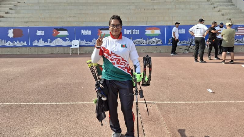 এশিয়া কাপ আরচ্যারিতে কম্পাউন্ড মহিলা এককের ফাইনালে বাংলাদেশের বন্যা এশিয়া কাপ আরচ্যারিতে কম্পাউন্ড মহিলা এককের ফাইনালে বাংলাদেশের বন্যা