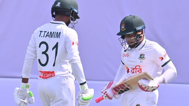 মুশফিক-শান্তর সেঞ্চুরি মিসের আক্ষেপ, চালকের আসনে বাংলাদেশই মুশফিক-শান্তর সেঞ্চুরি মিসের আক্ষেপ, চালকের আসনে বাংলাদেশই