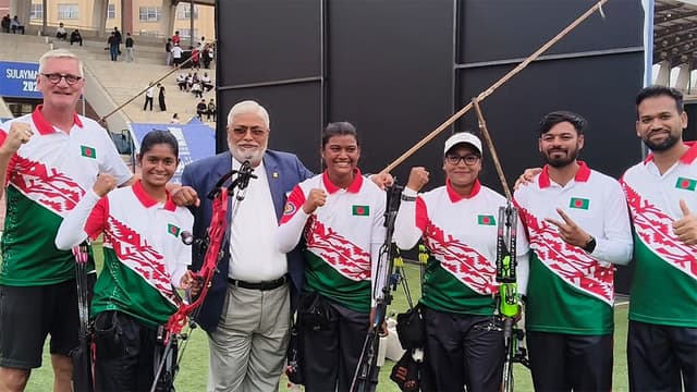 এশিয়া কাপ আর্চারিতে বাংলাদেশের পাঁচ পদক এশিয়া কাপ আর্চারিতে বাংলাদেশের পাঁচ পদক