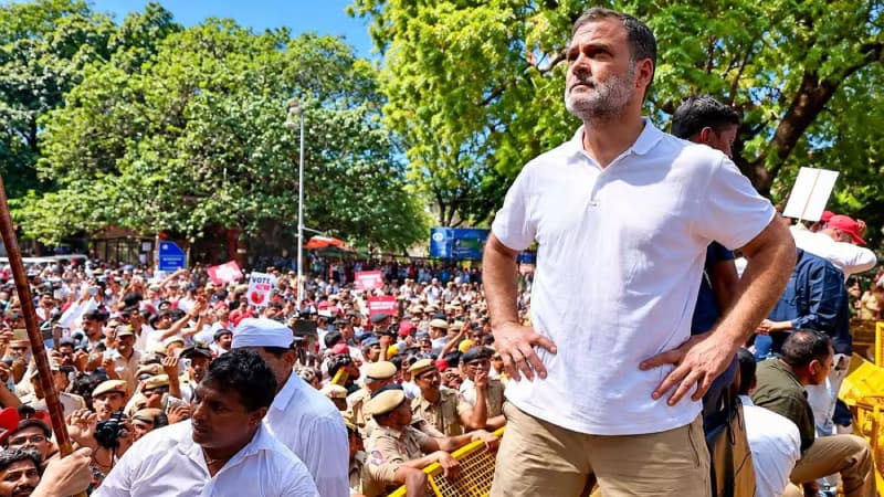 সোমবার ফের বিক্ষোভের ডাক রাহুল গান্ধীর, কংগ্রেসের সব এমপিকে দিল্লিতে থাকার নির্দেশ সোমবার ফের বিক্ষোভের ডাক রাহুল গান্ধীর, কংগ্রেসের সব এমপিকে দিল্লিতে থাকার নির্দেশ