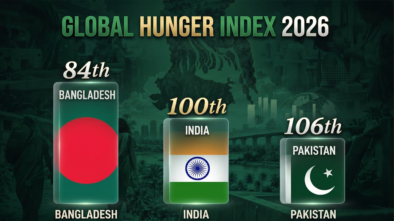 বিশ্ব ক্ষুধা সূচকে ভারতের চেয়ে ভালো অবস্থানে বাংলাদেশ বিশ্ব ক্ষুধা সূচকে ভারতের চেয়ে ভালো অবস্থানে বাংলাদেশ