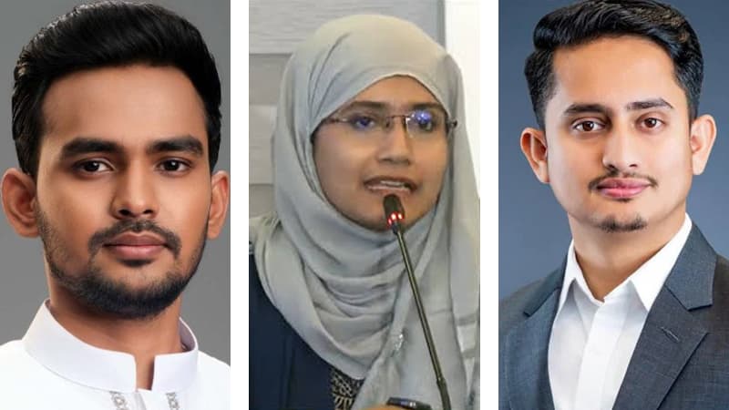 সামান্তা শারমিনের পদাবনতি ও সারজিস-আসিফের নতুন পদ: পুনর্গঠিত এনসিপিতে কার স্থান কোথায়? সামান্তা শারমিনের পদাবনতি ও সারজিস-আসিফের নতুন পদ: পুনর্গঠিত এনসিপিতে কার স্থান কোথায়?