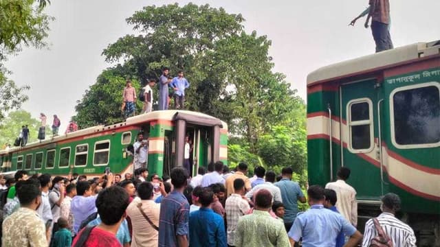 চলন্ত ট্রেনের বগি বিচ্ছিন্ন, ইঞ্জিন চলে গেল ২ কিলোমিটার চলন্ত ট্রেনের বগি বিচ্ছিন্ন, ইঞ্জিন চলে গেল ২ কিলোমিটার