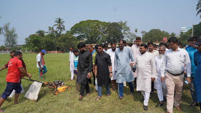 রাজশাহী সফর করবেন প্রধানমন্ত্রী, জনসভাস্থল পরিদর্শনে রাসিক প্রশাসক রাজশাহী সফর করবেন প্রধানমন্ত্রী, জনসভাস্থল পরিদর্শনে রাসিক প্রশাসক