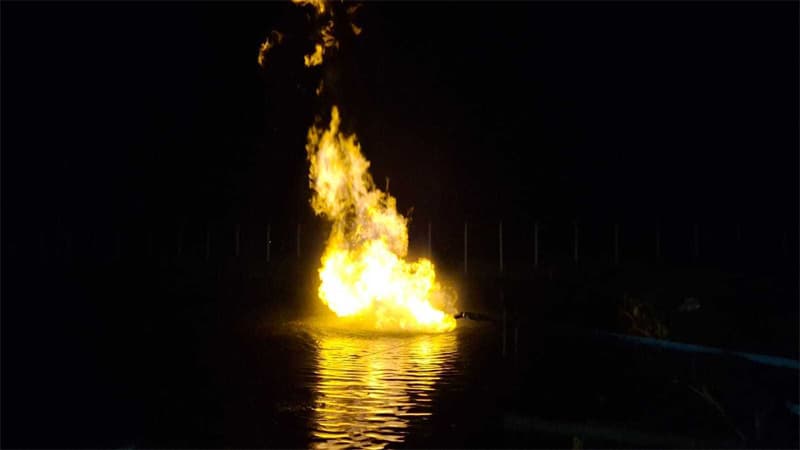 নোয়াখালীতে নতুন গ্যাসকূপ খনন শেষে মিলছে গ্যাস নোয়াখালীতে নতুন গ্যাসকূপ খনন শেষে মিলছে গ্যাস